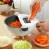 9 in 1 Multifunction Magic Vegetable Cutter with Drain Basket