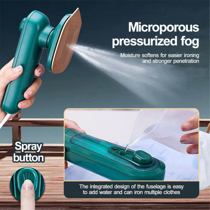 Mini Electric Handheld Steamer Iron Machine - Image 3